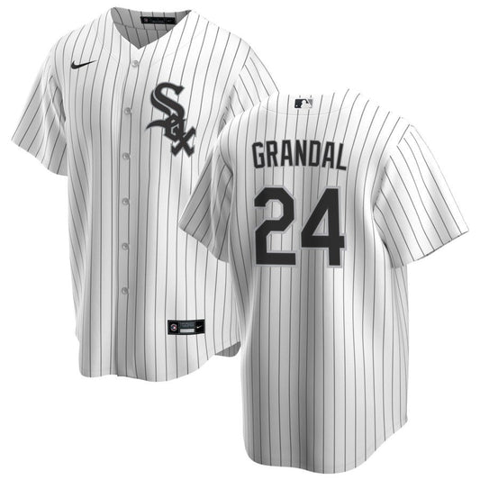 Yasmani Grandal Chicago White Sox Nike Youth Home Replica Jersey - White