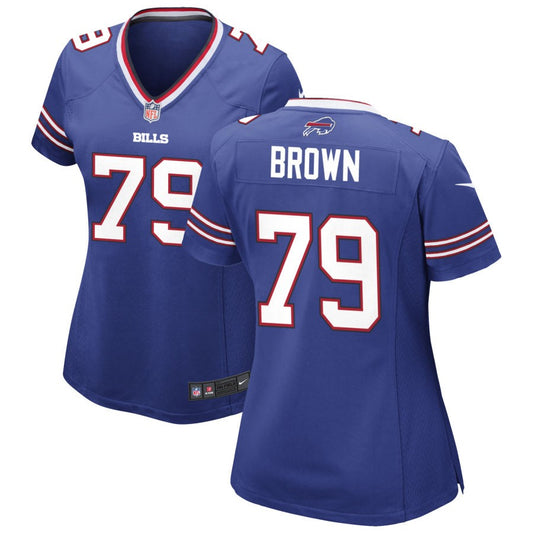 Spencer Brown Buffalo Bills Nike Women's Game Jersey - Royal