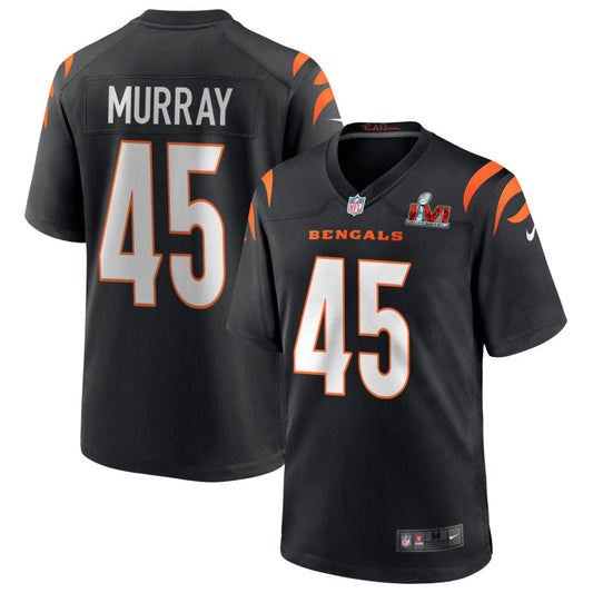 Tyler Murray Cincinnati Bengals Nike Super Bowl LVI Game Jersey - Black