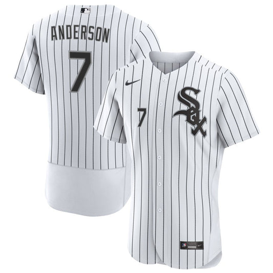 Tim Anderson Chicago White Sox Nike Home Authentic Jersey - White