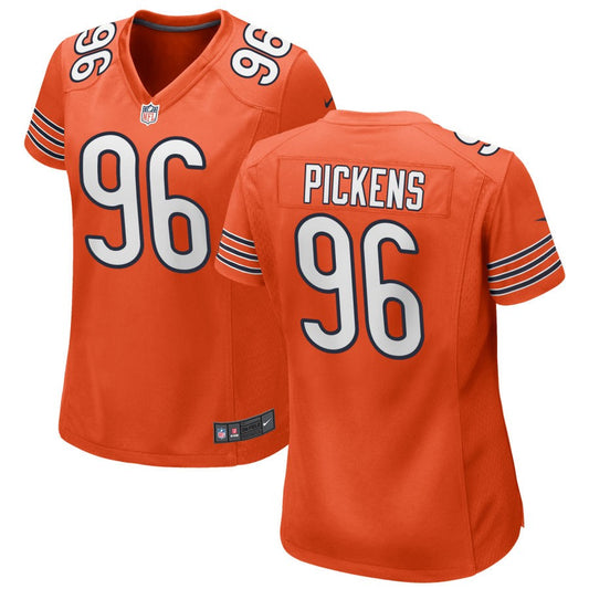 Zacch Pickens Chicago Bears Nike Women's Alternate Game Jersey - Orange