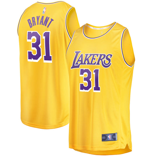 Thomas Bryant Los Angeles Lakers Fanatics Branded Fast Break Replica Jersey - Icon Edition - Gold