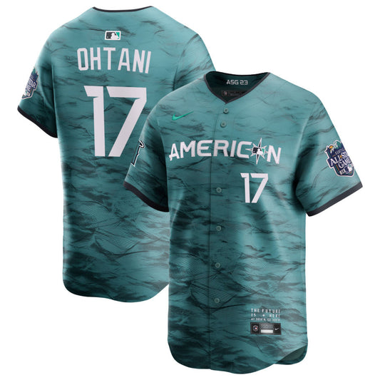 Shohei Ohtani  American League Nike 2023 MLB All-Star Game Pick-A-Player Limited Jersey - Teal