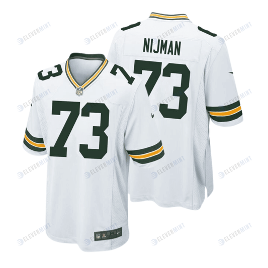 Yosh Nijman 73 Green Bay Packers Men Away Game Jersey - White