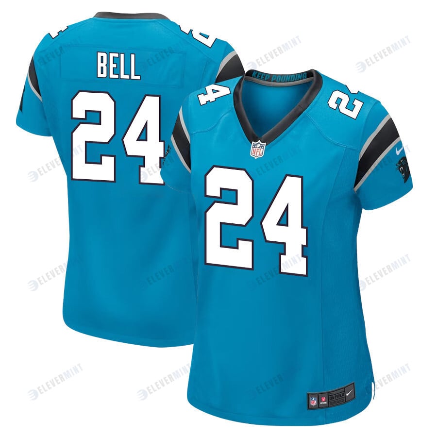 Vonn Bell 24 Carolina Panthers Women Game Jersey - Blue