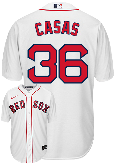 Triston Casas Jersey - Boston Red Sox Replica Adult Home Jersey