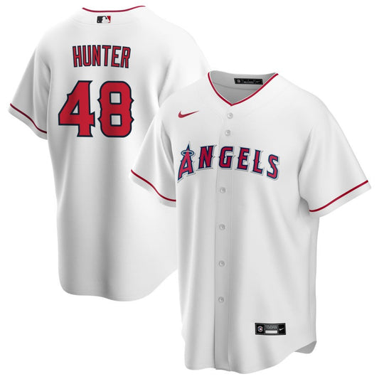 Torii Hunter Los Angeles Angels Nike Home RetiredReplica Jersey - White