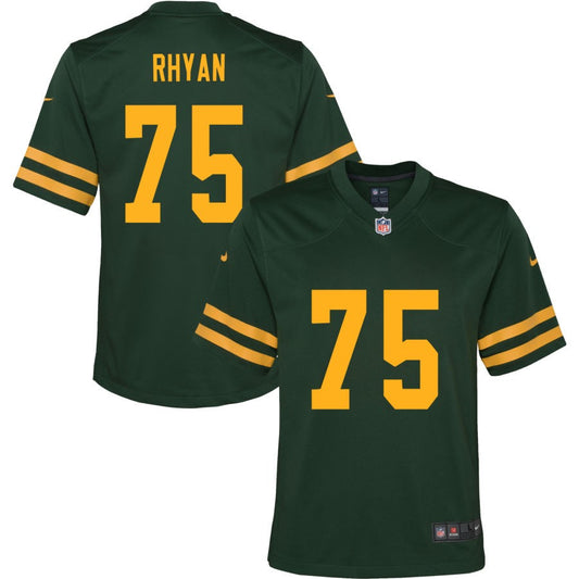 Sean Rhyan Green Bay Packers Nike Youth Alternate Jersey - Green