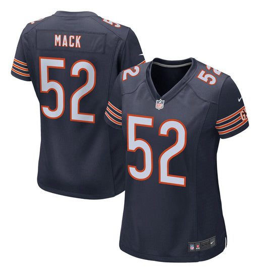 Women's Chicago Bears Khalil Mack Game Player Jersey Navy