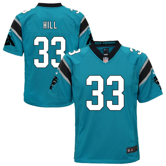 Troy Hill Carolina Panthers Nike Youth Game Jersey - Blue