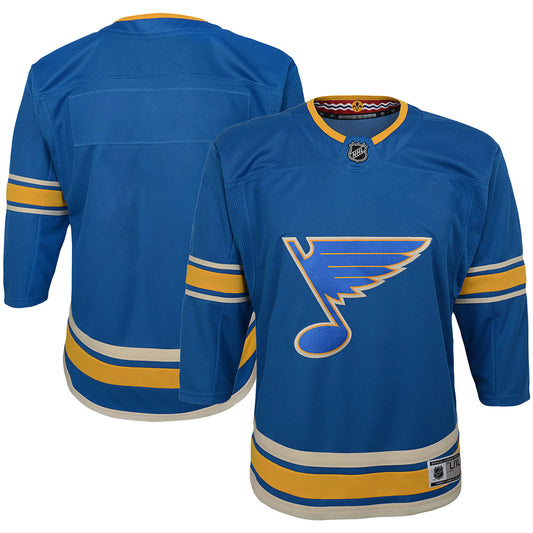 St. Louis Blues Youth 2018/19 Alternate Premier Jersey - Blue