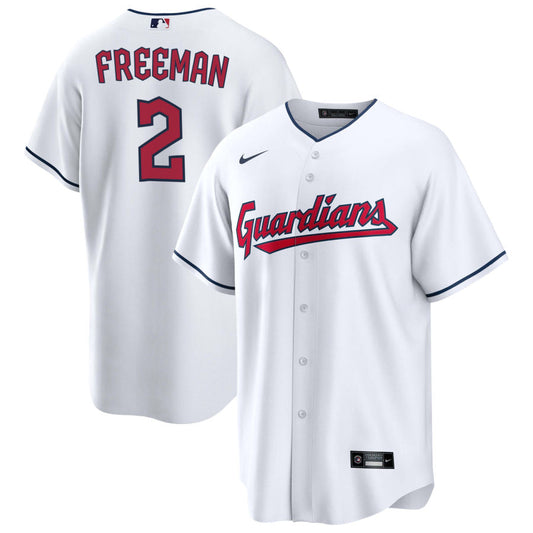 Tyler Freeman Cleveland Guardians Nike Youth Replica Jersey - White