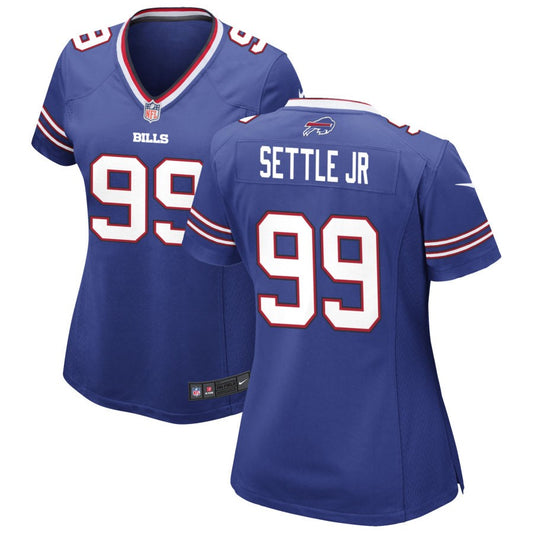 Tim Settle Jr Buffalo Bills Nike Women's Game Jersey - Royal