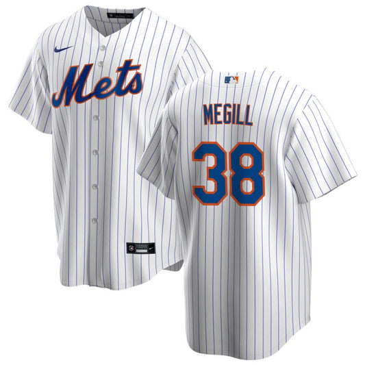 Tylor Megill New York Mets Nike Youth Home Replica Jersey - White