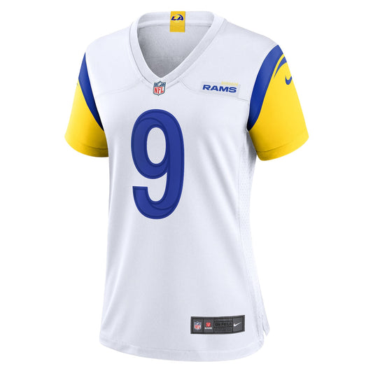 Women's Matthew Stafford Nike Rams Bone Game Jersey - White