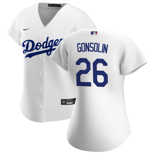 Tony Gonsolin Los Angeles Dodgers Nike Women's Home Replica Jersey - White