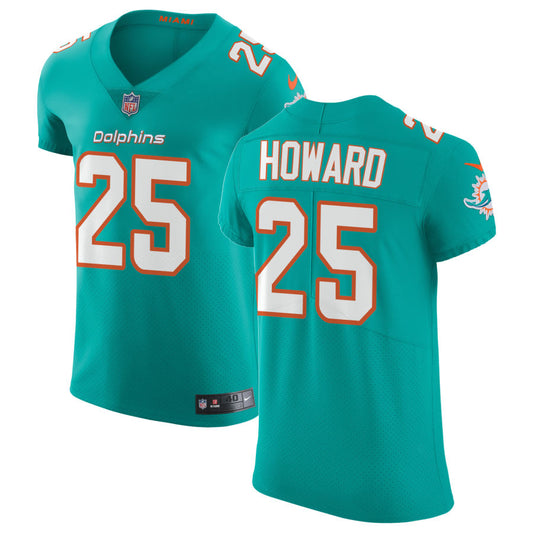 Xavien Howard Miami Dolphins Nike Vapor Untouchable Elite Jersey - Aqua