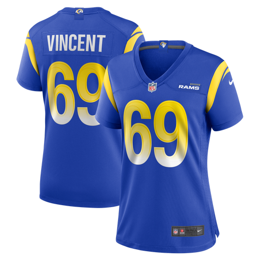 Taron Vincent Los Angeles Rams Nike Women's  Game Jersey - Royal