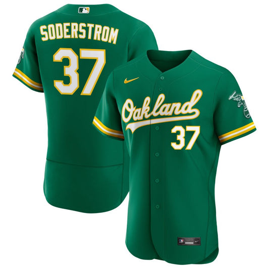 Tyler Soderstrom Oakland Athletics Nike Alternate Authentic Jersey - Kelly Green