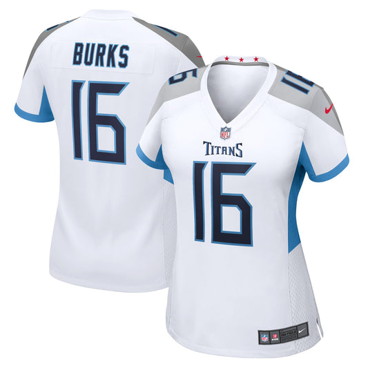 Treylon Burks Tennessee Titans Nike Women's Game Player Jersey - White