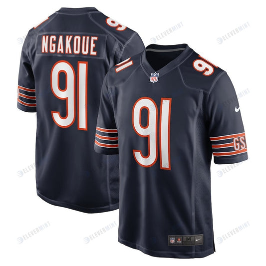 Yannick Ngakoue 91 Chicago Bears Men Team Game Jersey - Navy