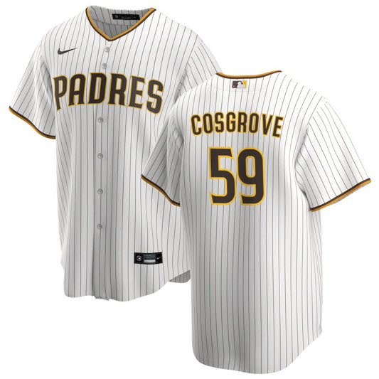 Tom Cosgrove San Diego Padres Nike Youth Replica Jersey - White