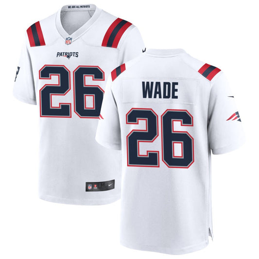 Shaun Wade New England Patriots Nike Game Jersey - White