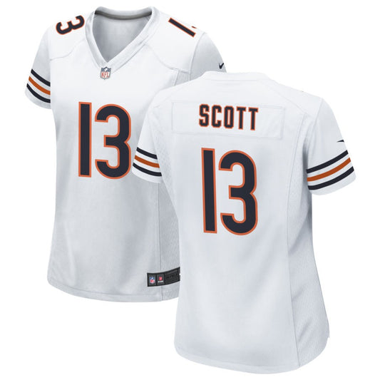 Tyler Scott Chicago Bears Nike Women's Game Jersey - White