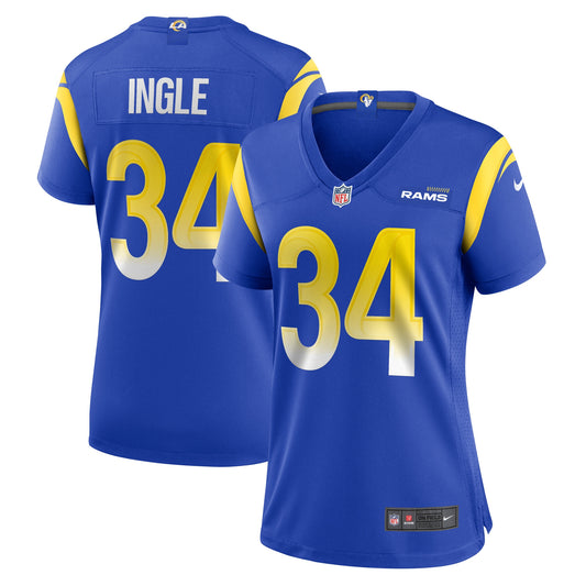 Tanner Ingle Los Angeles Rams Nike Women's Home Game Jersey - Royal