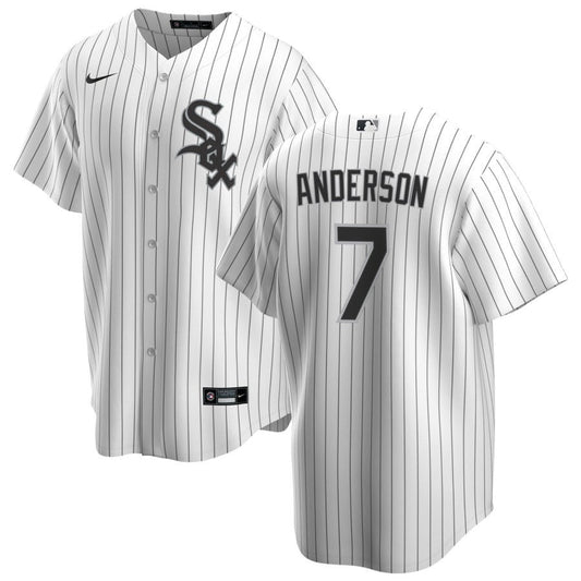 Tim Anderson Chicago White Sox Nike Home Replica Jersey - White