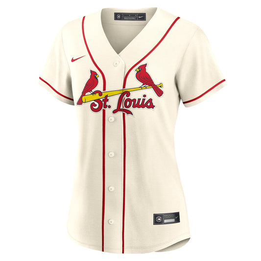 Women's Nolan Arenado Nike Cardinals Alternate Replica Jersey - Off White