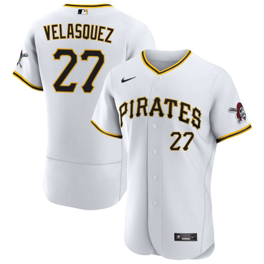 Vince Velasquez Pittsburgh Pirates Nike Home Authentic Jersey - White