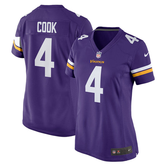 Women's Minnesota Vikings Dalvin Cook Game Jersey Purple