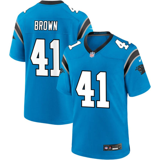 Spencer Brown  Carolina Panthers Nike Alternate Game Jersey - Blue