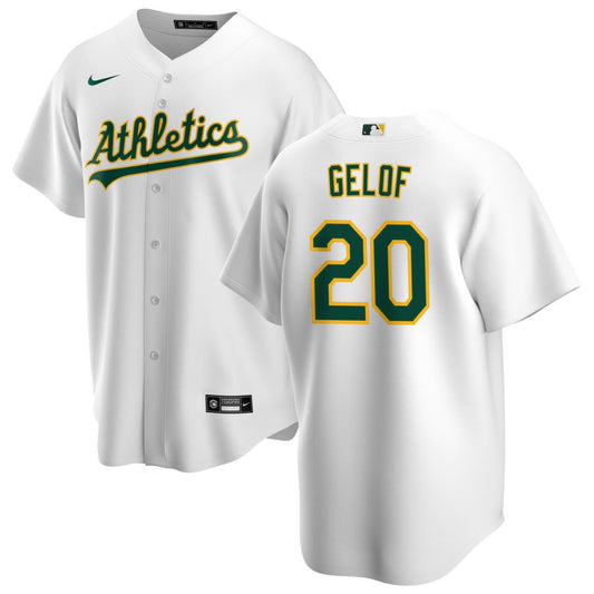 Zack Gelof Oakland Athletics Nike Youth Home Replica Jersey - White