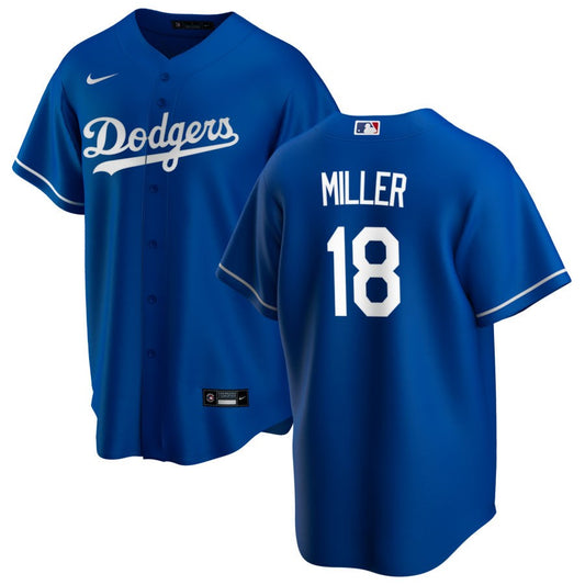 Shelby Miller Los Angeles Dodgers Nike Alternate Replica Jersey - Royal