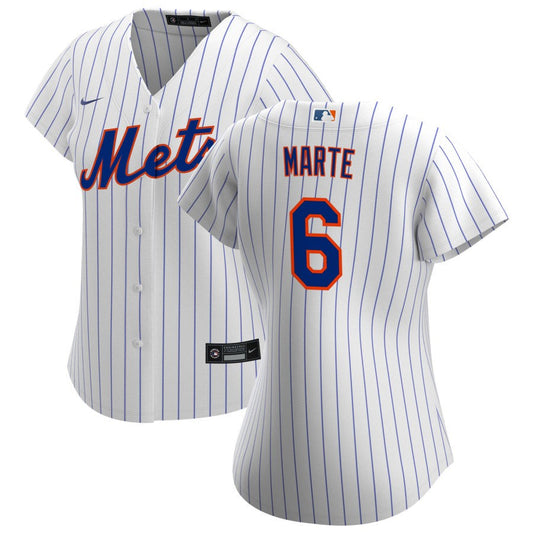 Starling Marte New York Mets Nike Women's Home Replica Jersey - White