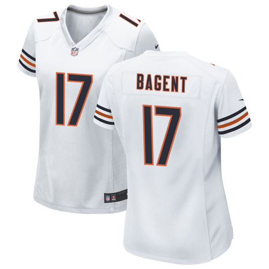 Tyson Bagent Chicago Bears Nike Women's Game Jersey - White