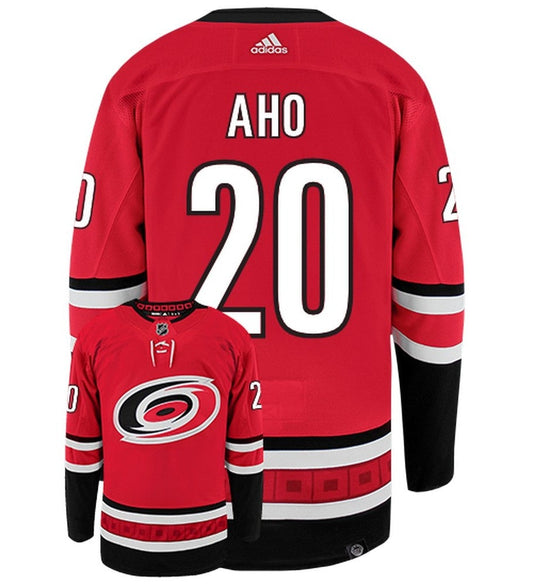 Sebastian Aho Carolina Hurricanes Adidas Primegreen Authentic NHL Hockey Jersey