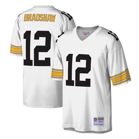 Terry Bradshaw Pittsburgh Steelers Mitchell & Ness Legacy Replica Jersey - White