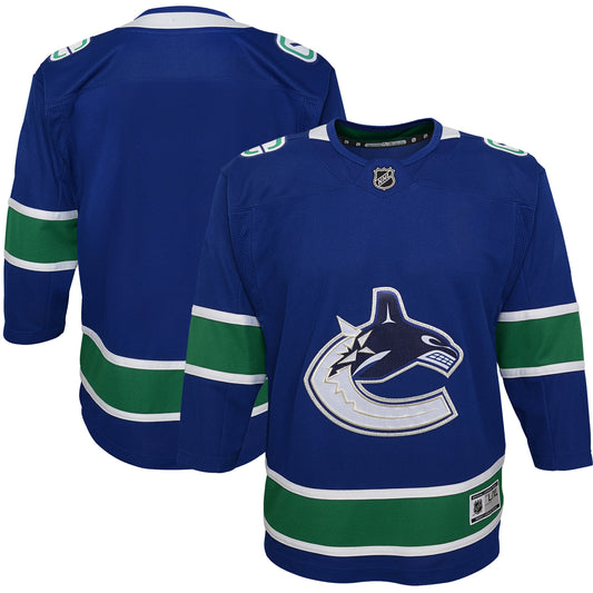 Vancouver Canucks Youth Premier Jersey - Blue