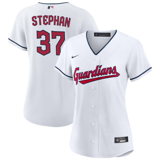 Trevor Stephan Cleveland Guardians Nike Women's Replica Jersey - White