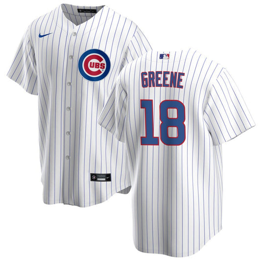 Shane Greene Chicago Cubs Nike Home Replica Jersey - White