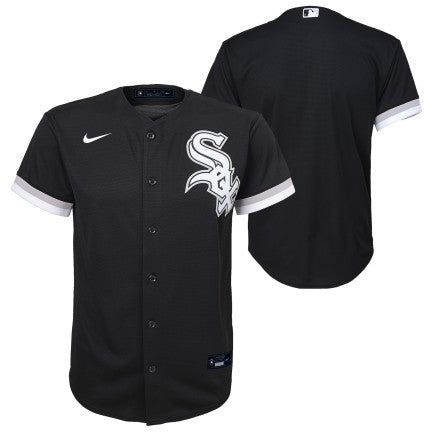 Youth Chicago White Sox Black Alternate Replica Team Jersey