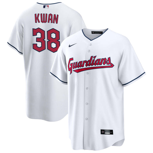 Steven Kwan Cleveland Guardians Nike Youth Replica Jersey - White