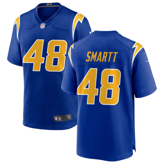 Stone Smartt Los Angeles Chargers Nike Alternate Game Jersey - Royal