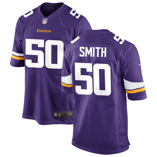 T.J. Smith Minnesota Vikings Nike Vapor Untouchable Elite Jersey - Purple