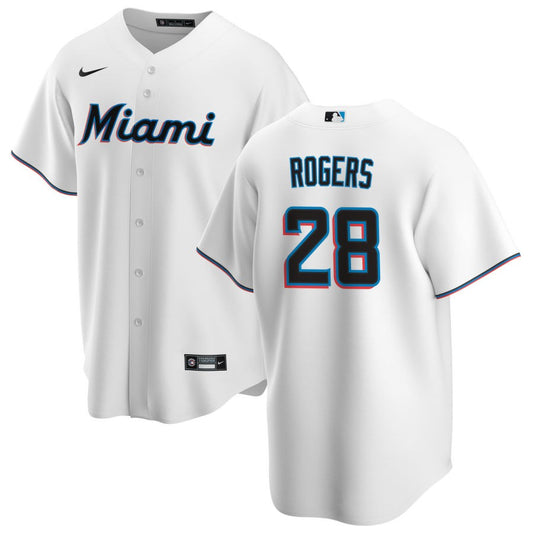 Trevor Rogers Miami Marlins Nike Home Replica Jersey - White