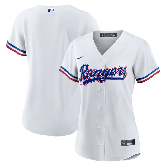 Texas Rangers Nike Women's Home Replica Team Jersey - White