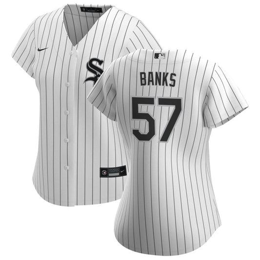 Tanner Banks Chicago White Sox Nike Women's Home Replica Jersey - White